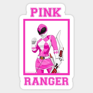 Kimberly Pink Ranger Sticker